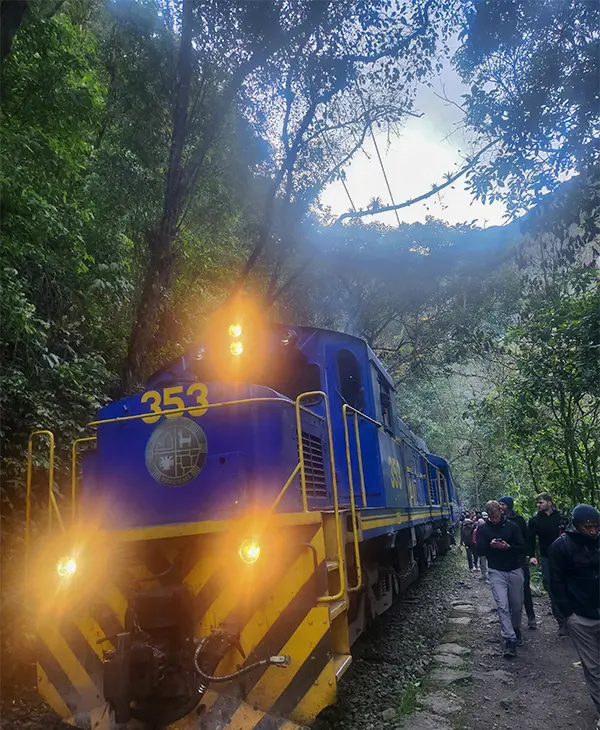 tain to machu picchu - peru rail