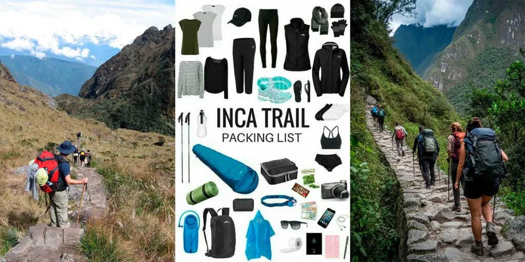 inca trail packing list