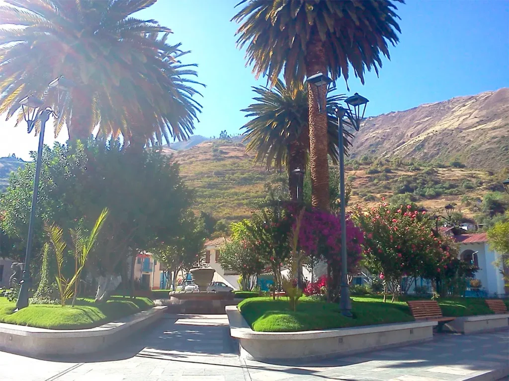 main square limatambo cusco