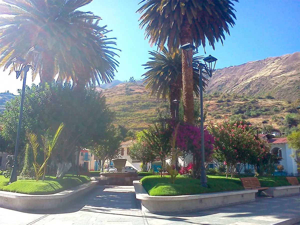 main square limatambo cusco