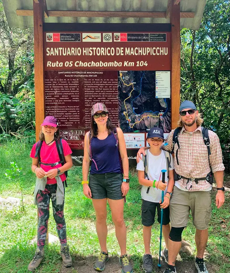 km 104 star short inca trail