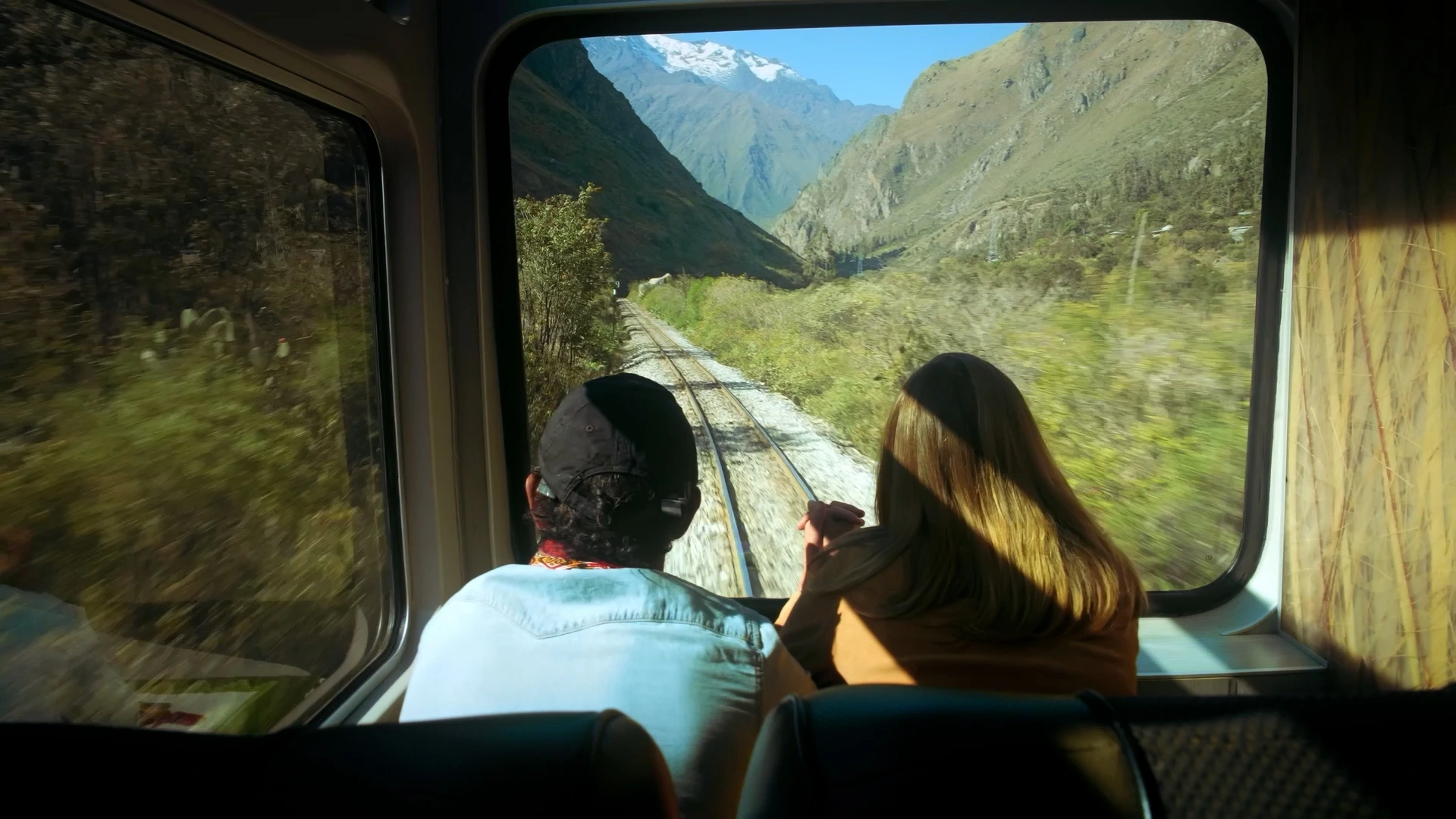 Train Vistadome from Ollantaytambo to Machu Picchu