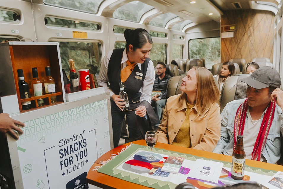 Train Vistadome  to Machu Picchu